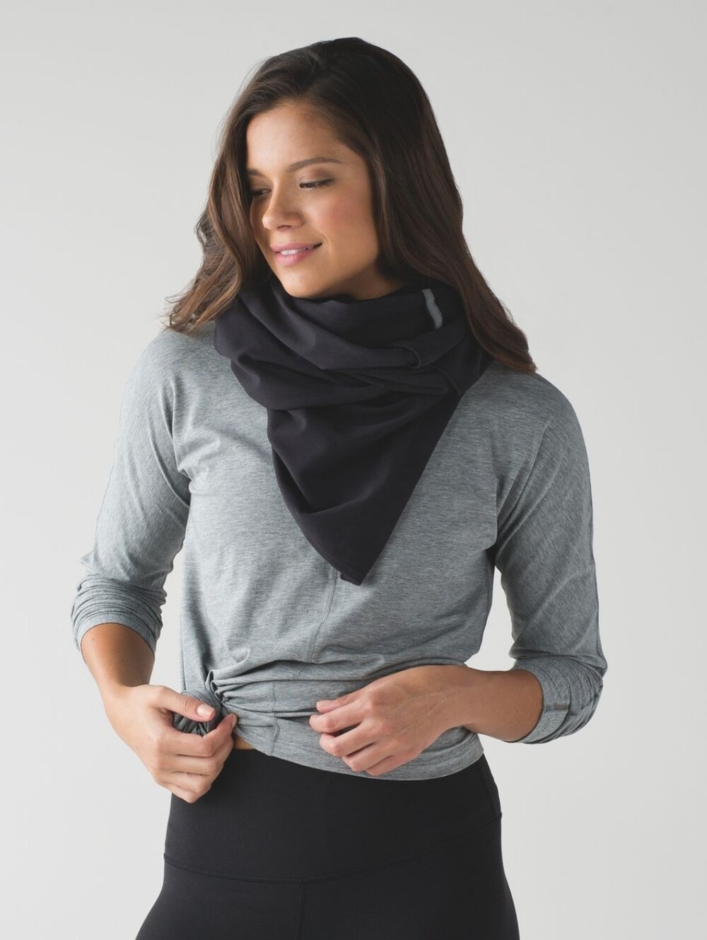 LULULEMON Vinyasa Scar Black Mutiuse Wrap